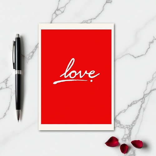 Simple Love Card