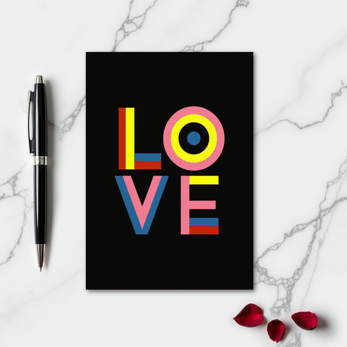 Simple Love Greeting Card