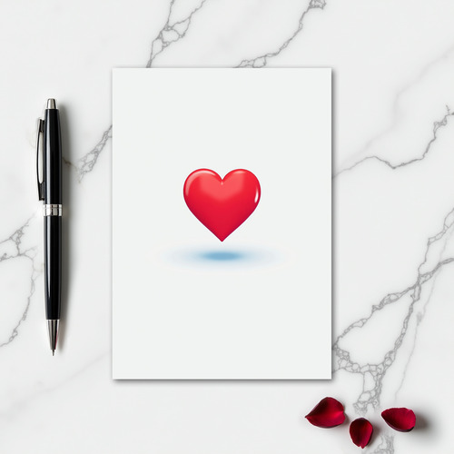 Simple Love Heart Card