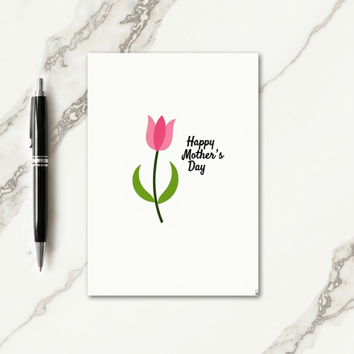 Simple Mothers Day Card