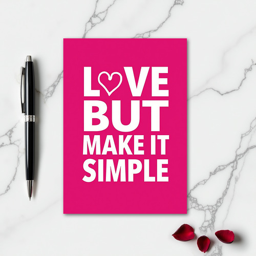 Simple Smooth Love Card