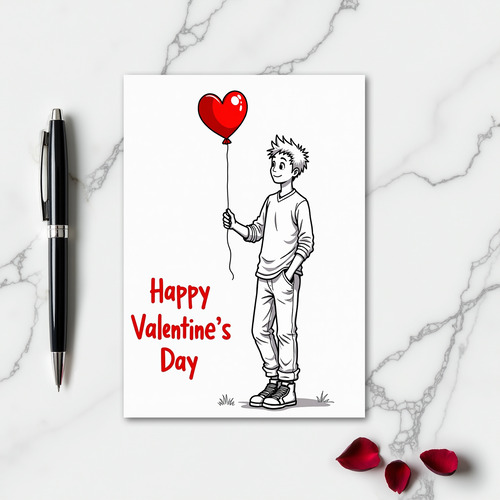 Simple Valentines Day Card