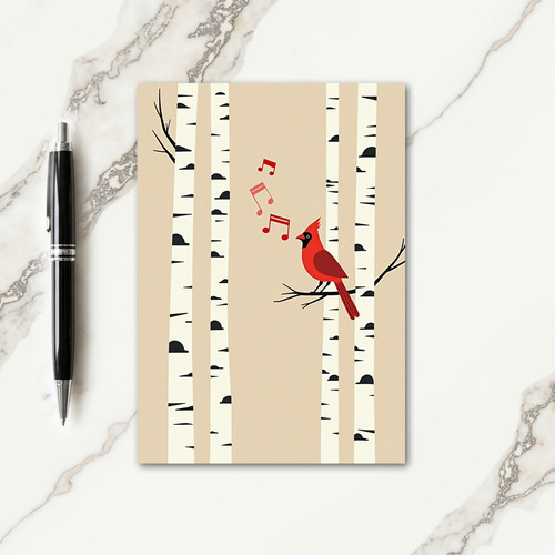 Singing Bird Christmas Card thumbnail