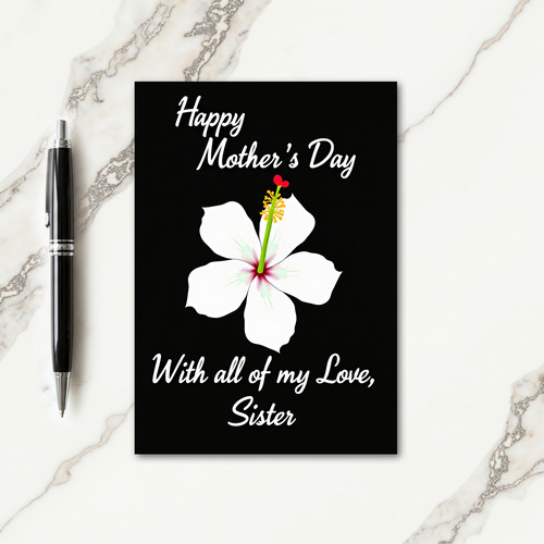 Sisters Loving Mothers Day Card