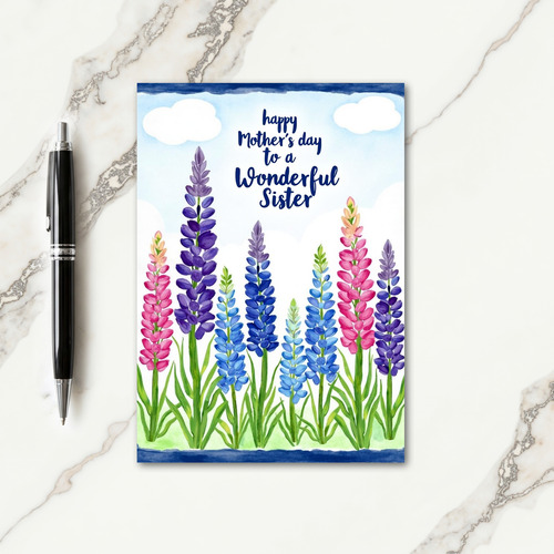 Sisters Mothers Day Blooms Card