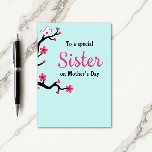 Sisters Special Day Design Card
