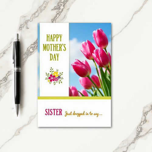 Sisters Sweet Mothers Day Card