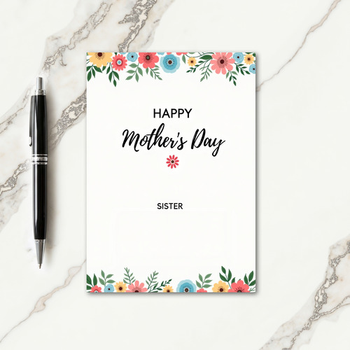 Sisters Sweetest Day Wish Card