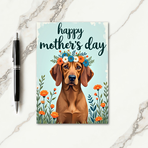 Sky Blue Mothers Day Card