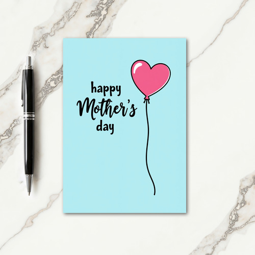 Sky Blue Pattern Card