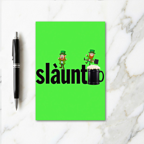 Slainte Irish Celebration Card