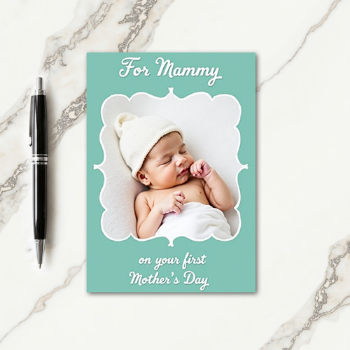 Sleeping Baby Mothers Day Card