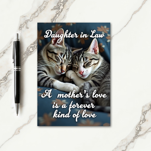 Sleeping Kittens Sweet Day Card
