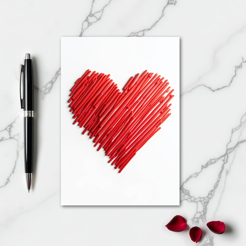 Small Sticks Big Love Card