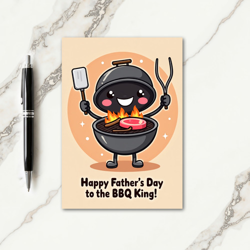 Smiley Cooking Unit Father Card