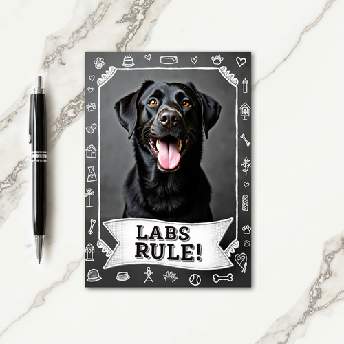 Smiling Canine Birthday Card