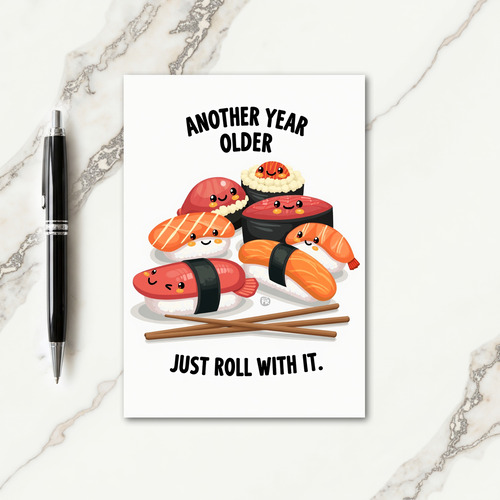 Smiling Character Birthday Card