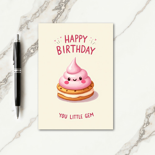 Smiling Confection Birthday Card