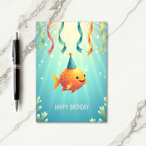 Smiling Creature Birthday Card