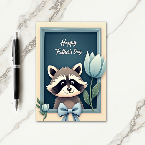 Smiling Creature Fathers Day Card