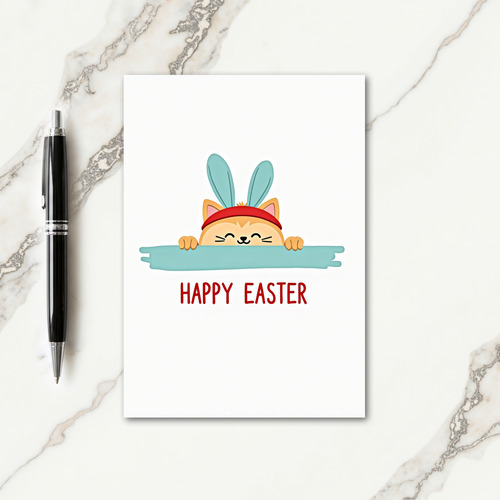 Smiling Face Happy Holiday Card