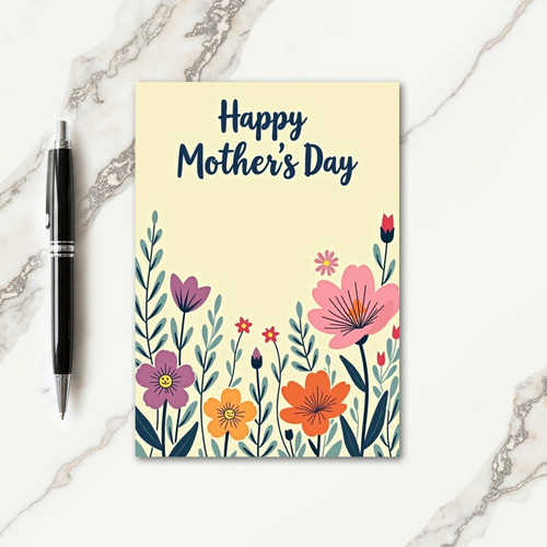 Smiling Flowers Card