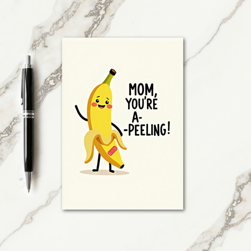Smiling Fruit Mothers Day Card