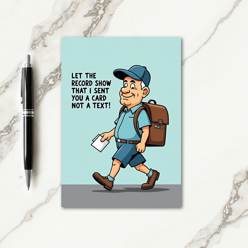Smiling Mans Birthday Card