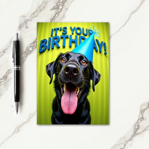 Smiling Pet Birthday Card