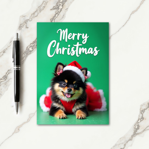 Smiling Pet Holiday Card thumbnail
