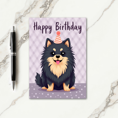 Smiling Puppy Art Card