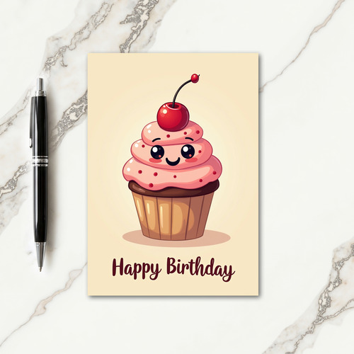 Smiling Treat Birthday Card