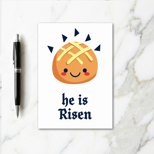 Smiling Treat He Is Risen Card