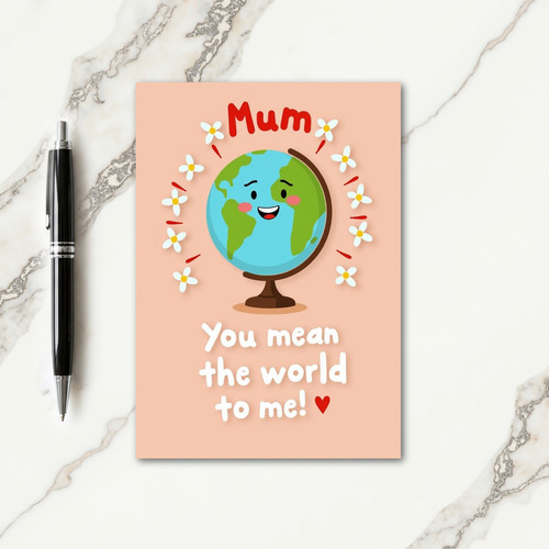 Smiling Worlds Mother Card
