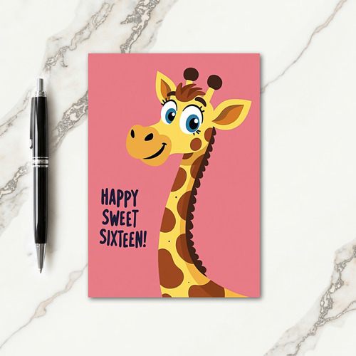 Smiling Yellow Creature Card