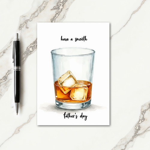 Smooth Spirits Fathers Day Card