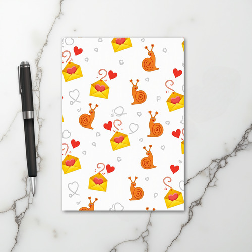 Snail Mail Valentine Card