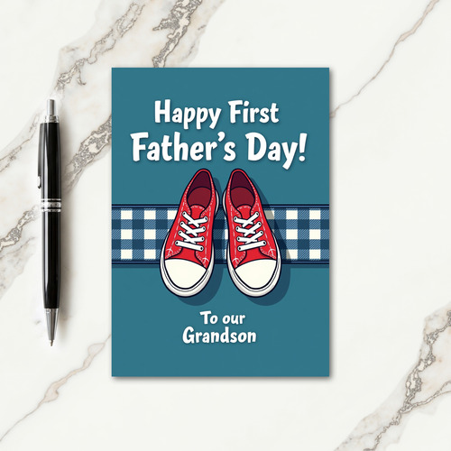 Sneaker Fathers Day Art Card
