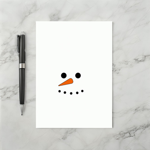 Snowman Christmas Card