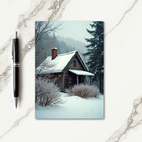 Snowy Retreat Christmas Card