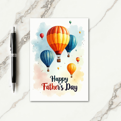 Soaring Affection Fathers Card