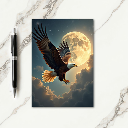 Soaring Fathers Day Raptor Card