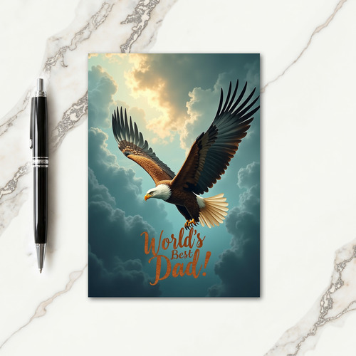 Soaring Fathers Day Tribute Card