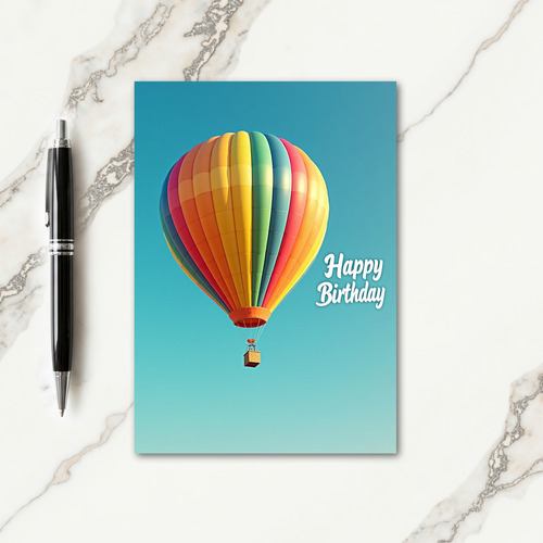 Soaring Sky Birthday Card