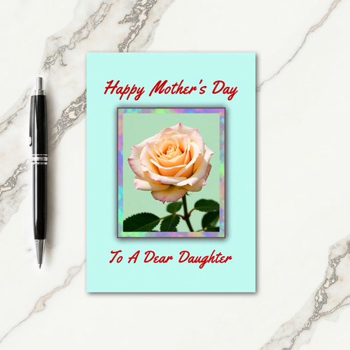 Soft Blush Mothers Day Card