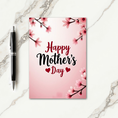 Soft Focus Mothers Day Card
