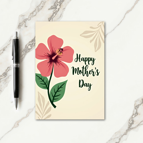 Soft Petal Mothers Day Card
