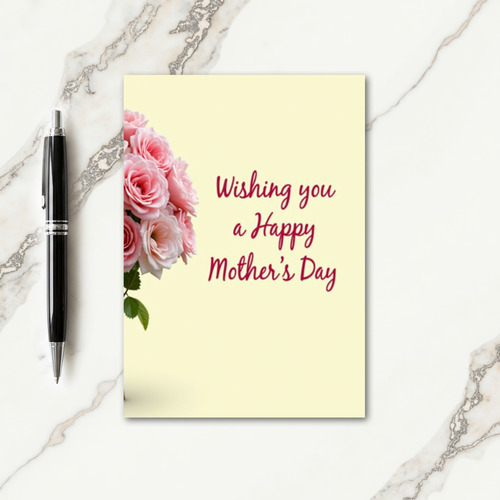 Soft Petals Mothers Day Card