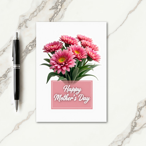 Soft Pink Blossom Card