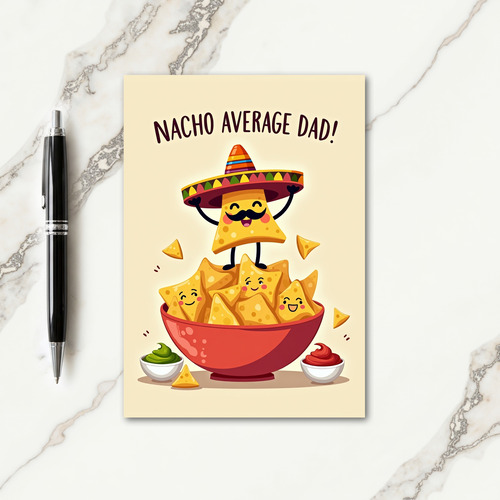 Sombrero Dad Celebration Card